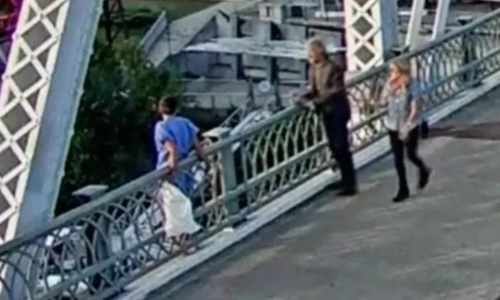 Η στιγμή που ο Jon Bon Jovi σώζει γυναίκα από την αυτοκτονία – Ήθελε να πηδήξει από γέφυρα (Βίντεο)